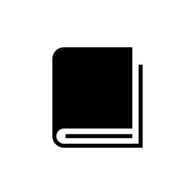 Kitap ikonu. Kitap simgesi beyaz arka grupta izole edildi