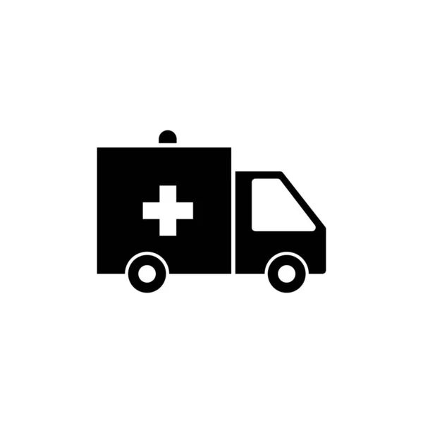 Ambulance Icon Vector Logo Template Ambulance Icon Desig — Stock Vector