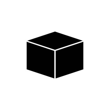 Kutu simgesi vektörü. Kutu simgesini aç. Karton kutu. paketleme açık.