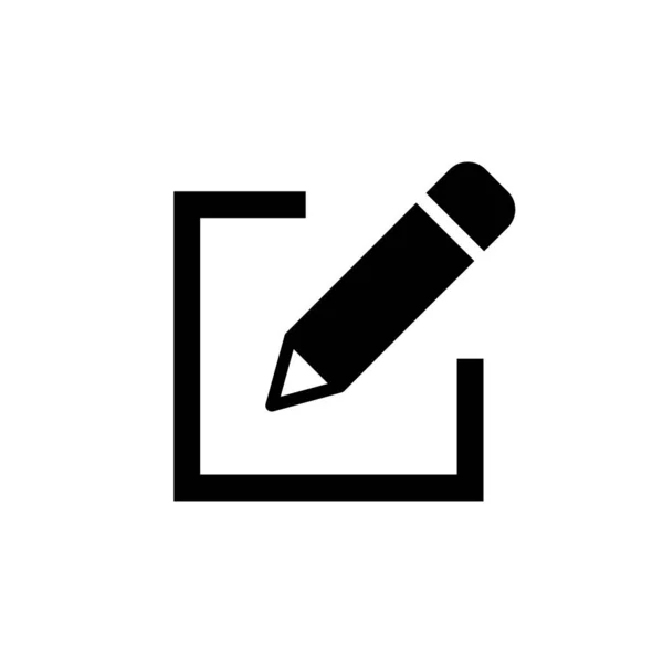 Edit Icon Pencil Icon Sign Icon Vecto — Stock Vector