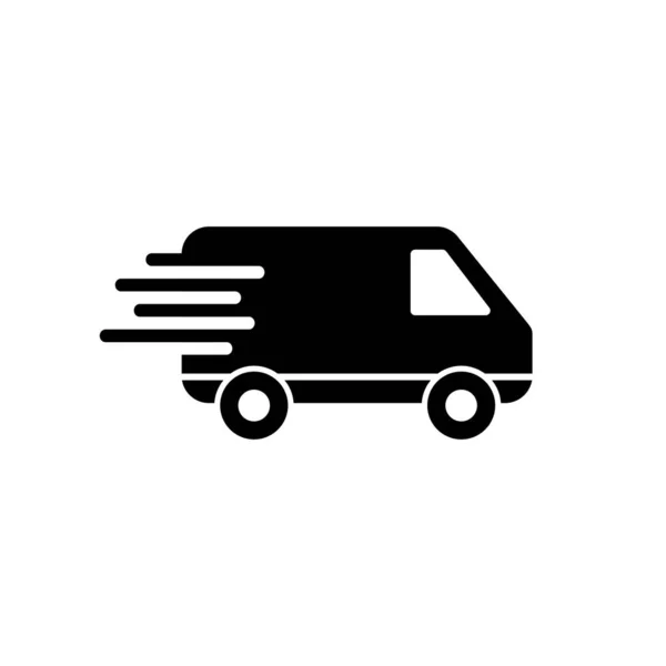 Delivery Icon Fast Delivery Icon Fast Shipping Delivery Truck Truck — Stock Vector