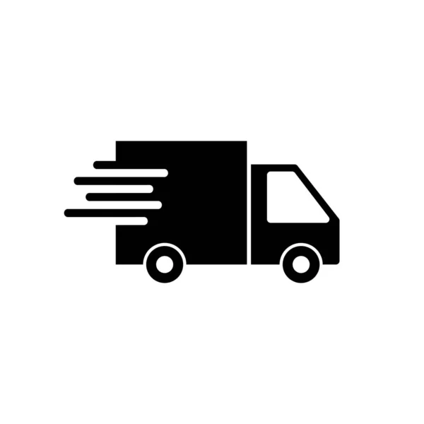 Delivery Icon Fast Delivery Icon Fast Shipping Delivery Truck Truck — Stock Vector