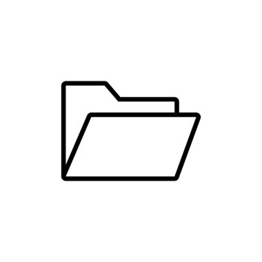 Beyaz arkaplanda izole edilmiş dizin vektör simgesi. cilt vektörü ico