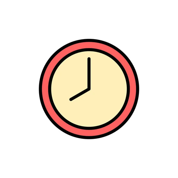 Иконка Часов Выделена Белом Фоне Вектор Значка Времени Часы Вектора — стоковый вектор