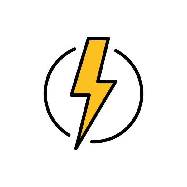 Power Symbol Isoliert Auf Weißem Hintergrund Power Switch Icon Starthilfe — Stockvektor