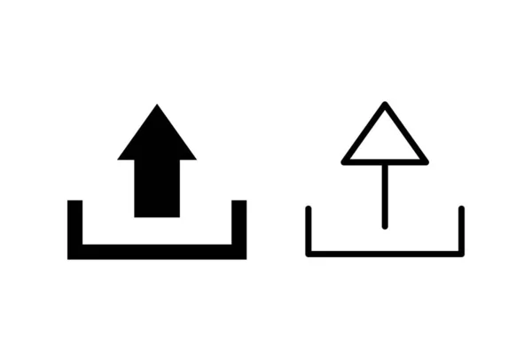 Télécharger Les Icônes Définies Télécharger Icône Signe Bouton Téléchargement Symbole — Image vectorielle