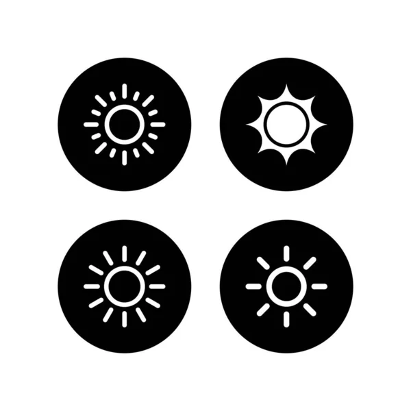 太阳图标落下 太阳矢量Ico — 图库矢量图片
