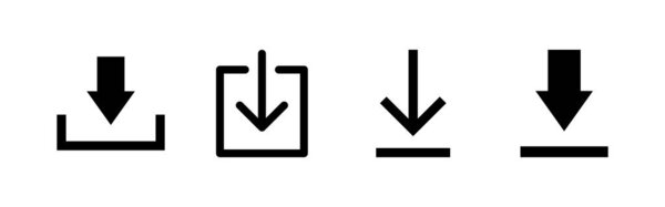 Скачать набор иконок. Загрузка вектора ico
