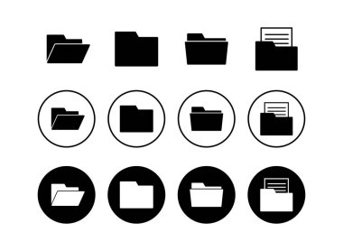 Dizin Simgeleri dizisi. Dizin ve belge Simgesi. simge arşivi