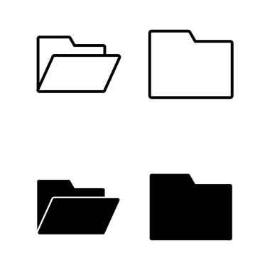 Dizin Simgeleri dizisi. Dizin ve belge Simgesi. simge arşivi