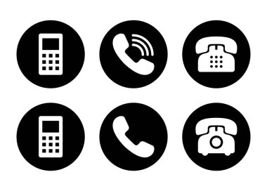 Telefon simgesi vektörü beyaz arkaplanda izole edildi. Telefon vektör simgesi. Cep telefonu. Telefon ikonu. Cep telefonu