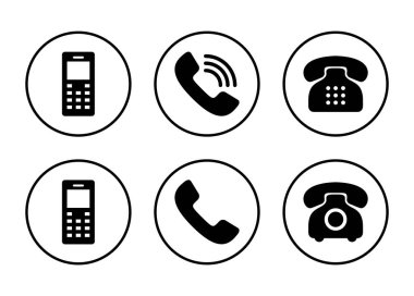 Telefon simgesi vektörü beyaz arkaplanda izole edildi. Telefon vektör simgesi. Cep telefonu. Telefon ikonu. Cep telefonu