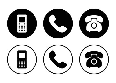 Telefon simgesi vektörü beyaz arkaplanda izole edildi. Telefon vektör simgesi. Cep telefonu. Telefon ikonu. Cep telefonu