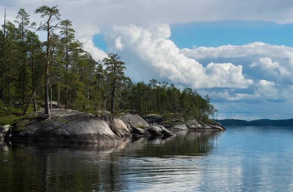 North Karelia nature. Country of lakes — Stock Photo, Image
