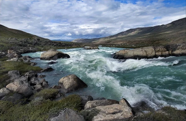 Melting glacier during short polar summer in Greenland — Stock Image Melting glacier during short polar summer in Greenland Royalty Free Stock Photos