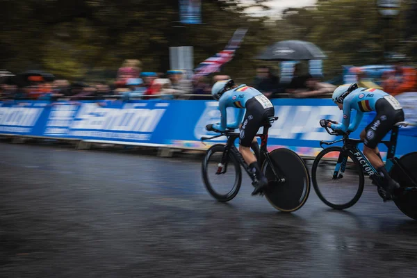 Evento Uci Cycling 2019 Harrogate Yorkshire Inglaterra — Foto de Stock