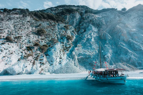 Yunanistan 'ın güzel Skiathos Sahili