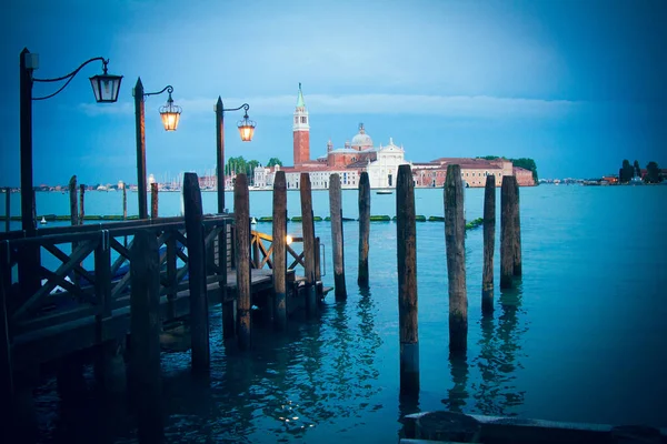 San Marco Veneza Entardecer Grande Canal — Fotografia de Stock