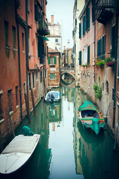 Canal Veneza Gôndola — Fotografia de Stock