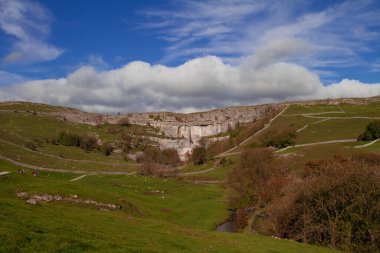Malham Tarn Yorkshire, İngiltere 'de.
