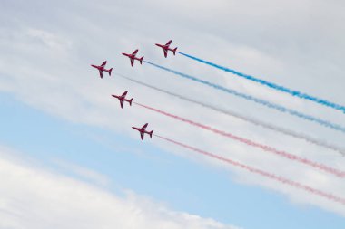 İngiltere 'de bir RAF Kırmızı Ok Görüntüsü