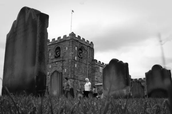 Siyah-Beyaz Whitby Manastırı