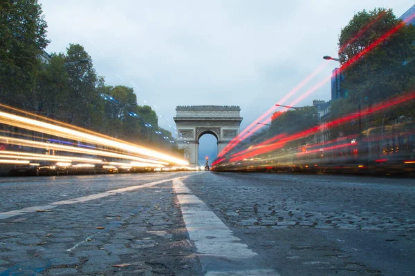 Arc Triomphe Paryż Francja Obrazy Stockowe bez tantiem