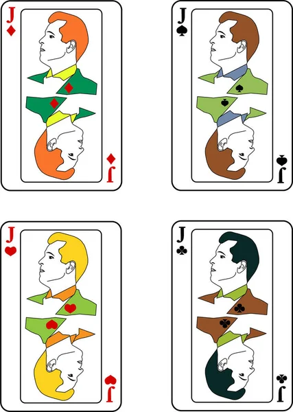 Jack kart vektör grafikleriyle oynuyor