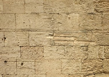 Beyaz taşlardan yapılmış duvar. Güzel kaya dokusu. Soyut arkaplan. 