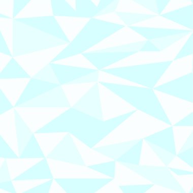 tasarım için hafif cyan ve beyaz çokgen arkaplan