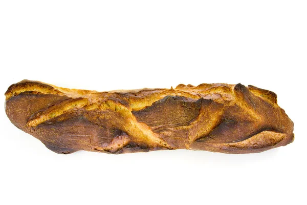 Baguette White Background — Stock Photo, Image