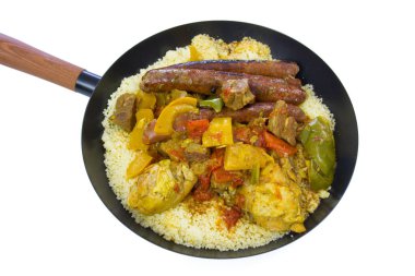 Kraliyet kuskus, üç et