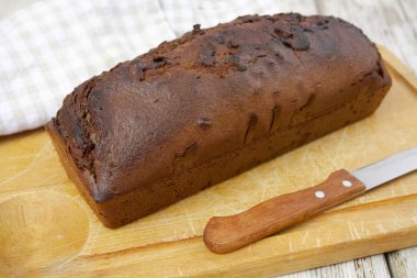 karanlık çikolatalı kek (ev yapımı)