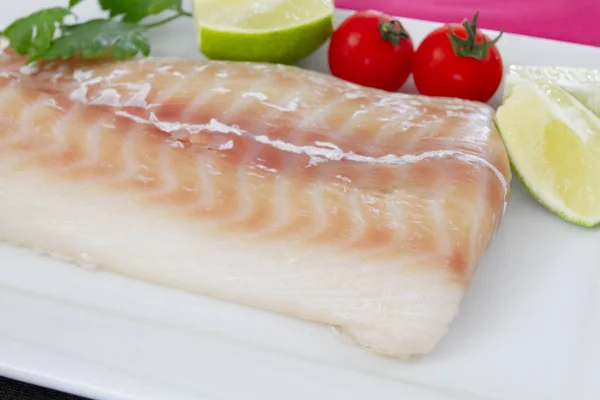 back of cod (raw and wild fish)