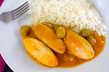 quenelle sos ve pirinç