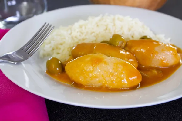 quenelle sos ve pirinç