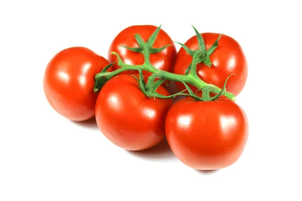 Grape Tomato White Background — Stock Photo, Image