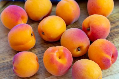 Masada birkaç kayısı var.