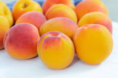 Masada birkaç kayısı var.