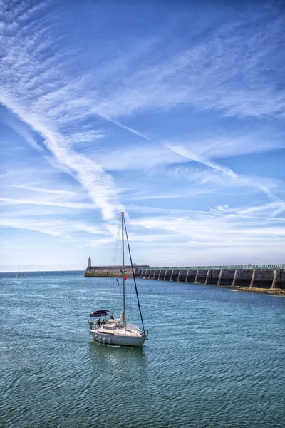 Haven Van Sables Olonne Vende — Stockfoto