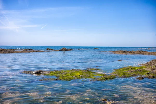 Vende 'deki Jard-sur-mer' de mayın plajı (Fransa)