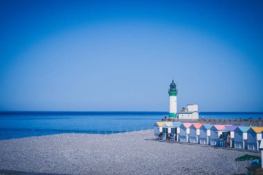 Trport şehir plajı (Fransa)