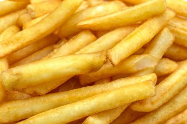 Patates kızartmasının arka planı.