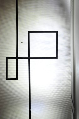 Bir yüzeydeki kare veya dikdörtgen şekilli nesne, desen ve doku