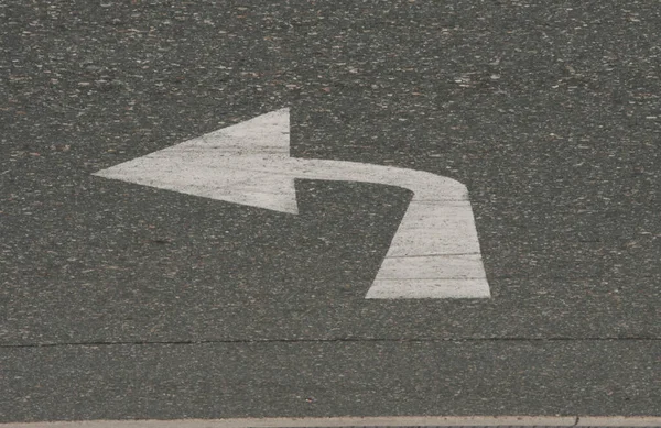 Richtungspfeil Zeigt Eine Richtung Zeichen Diese Richtung — Stockfoto