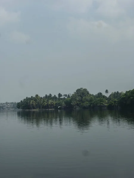 Los Remansos Pantanos Región Kerala India —  Fotos de Stock