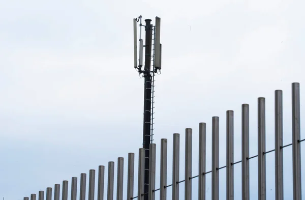 cell tower and antennas in a mobile or cellular network