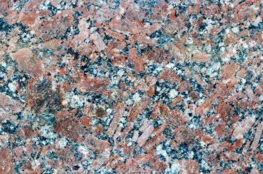 Arkaplan olarak kırmızı granit taş yapısı