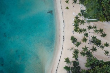 Cumhuriyet Dominik plaj drone shot