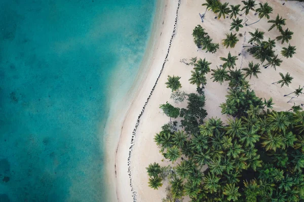 Drone Shot av Samana Beach — Stockfoto